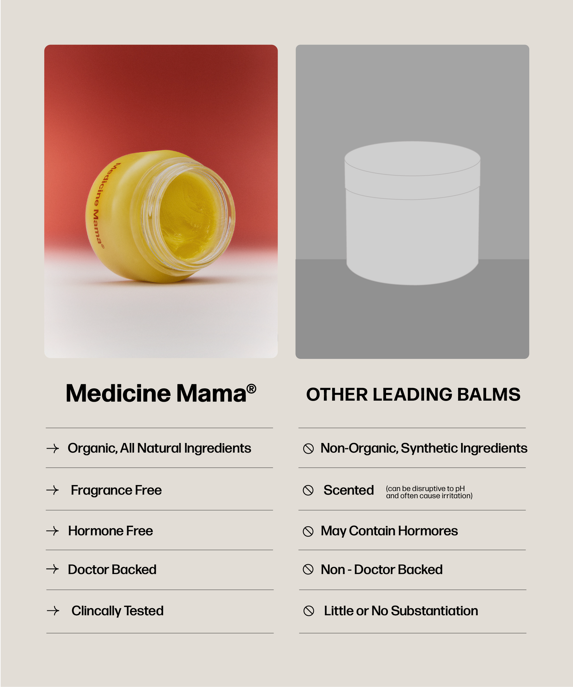 VMAGIC® Vulva Balm - organic balm, hormone-free.