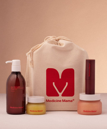Introducing the Medicine Mama Gift Set, specially curated for delicate skin. This gift set includes a range of Medicine Mama products, expertly formulated for vulva care. Treat your beloved mom to the VMAGIC® Complete Vulva Care Routine - PREORDER Ships 1/26/24.
